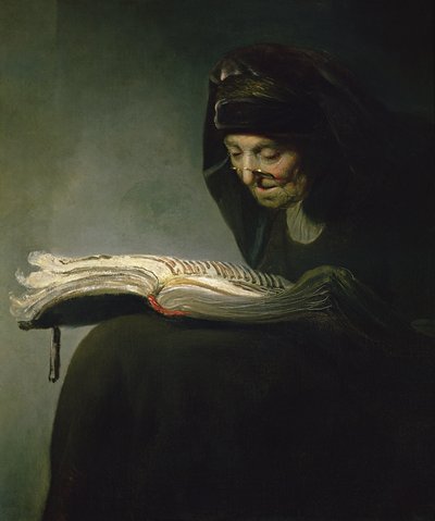 Retrato de la madre de Rembrandt de Rembrandt van Rijn